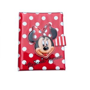 Disney Minnie Mouse Polka Dot writing book.Great for Disney signatures.